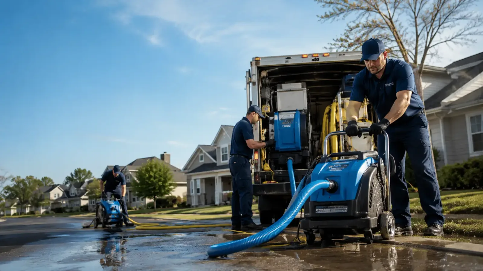 Flood Damage Cleanup in New Summerfield, TX